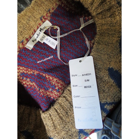 LAST TWO! NWT Campfire cozy aztec poncho π - Picture 7 of 7